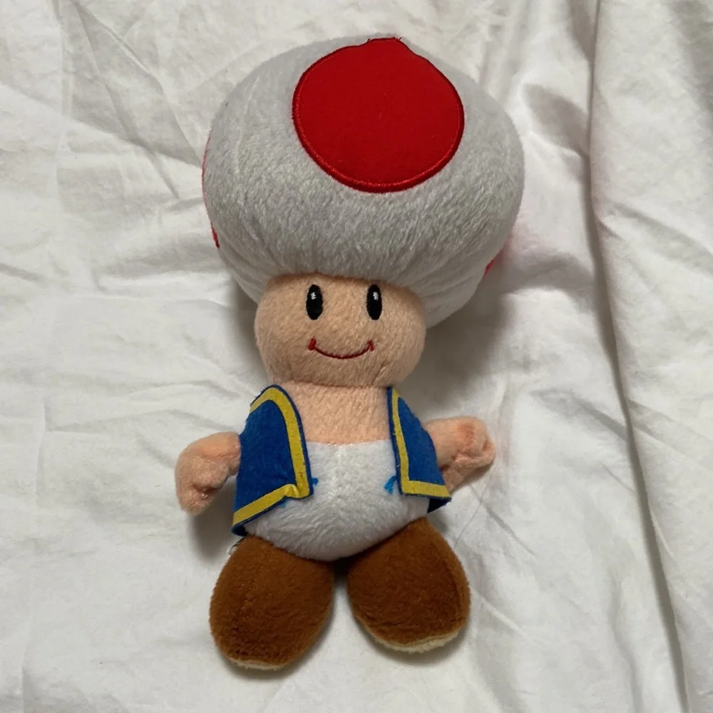 Kid’s Collectable Yoshi and Toad Super Mario Bros Wii Character Plushies. - Picture 4 of 13